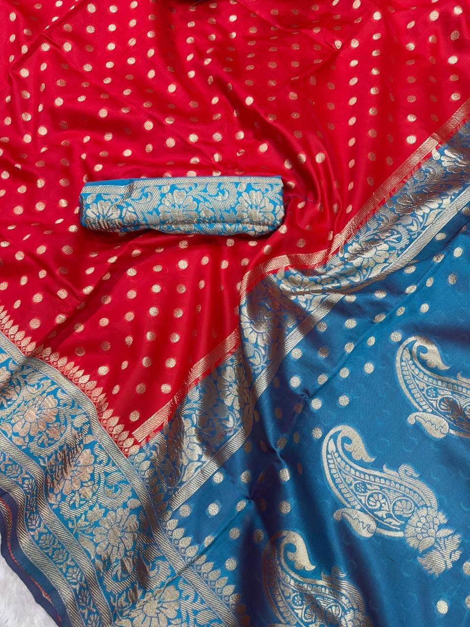 SF 682 Organic Banarasi Lichi Silk Sarees Wholesale Price In Surat